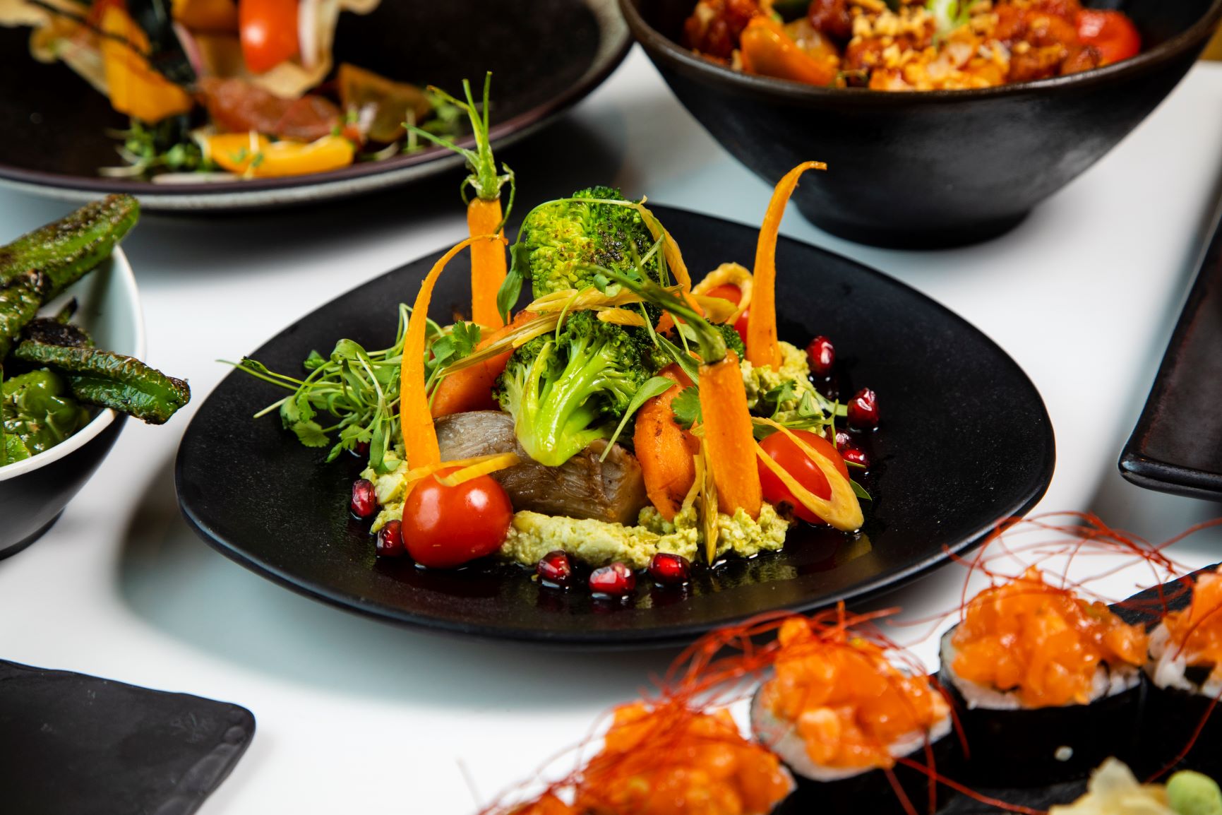 Unlimited Asian tapas & sushi with bottomless wine or beer £49.95 per person