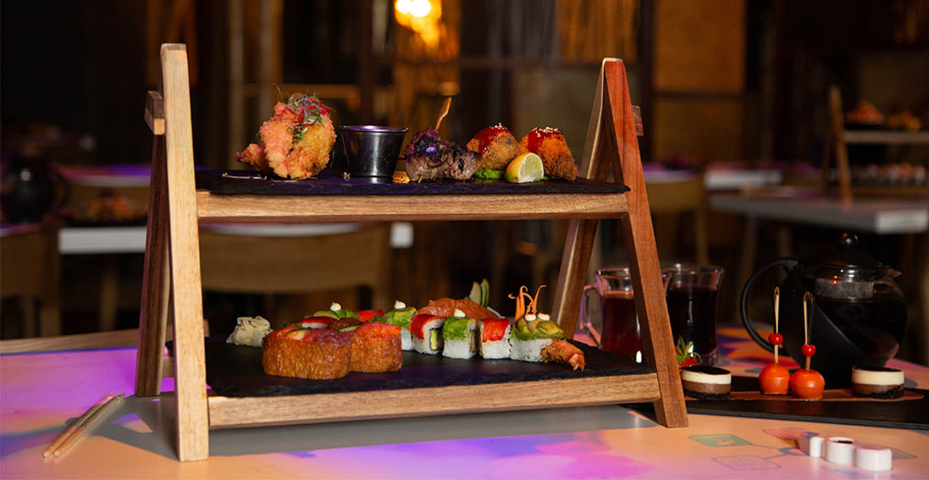 Sushi & Asian Tapas Afternoon Tea